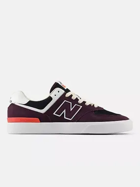 574 Vulc Purple/Black Shoes