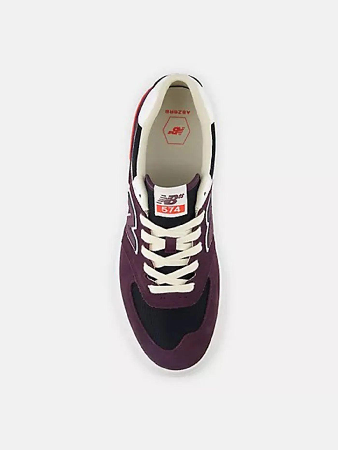 574 Vulc Purple/Black Shoes