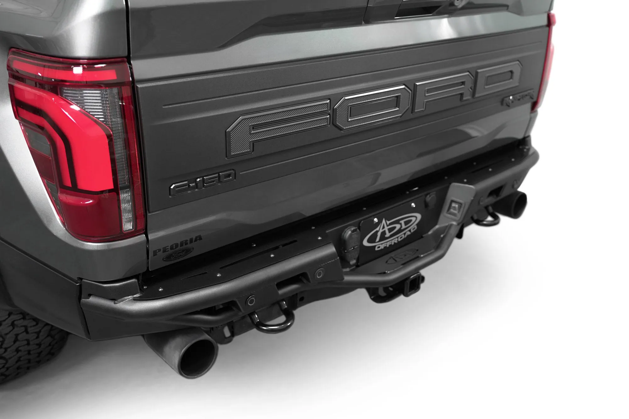 Addictive Desert Designs Race Series Rear Bumper - 2021  Ford F-150 Raptor -R210225090103