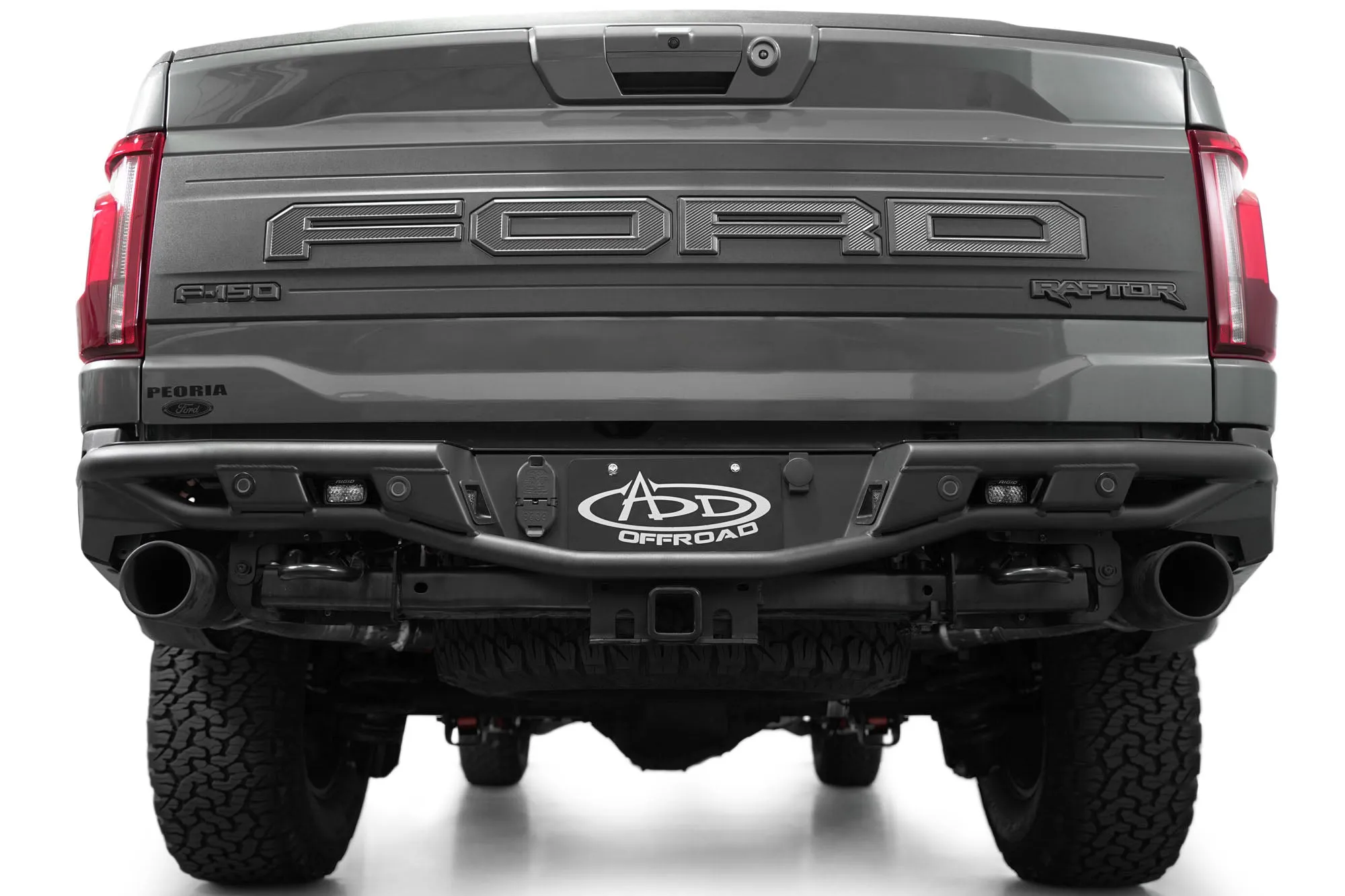 Addictive Desert Designs Race Series Rear Bumper - 2021  Ford F-150 Raptor -R210225090103