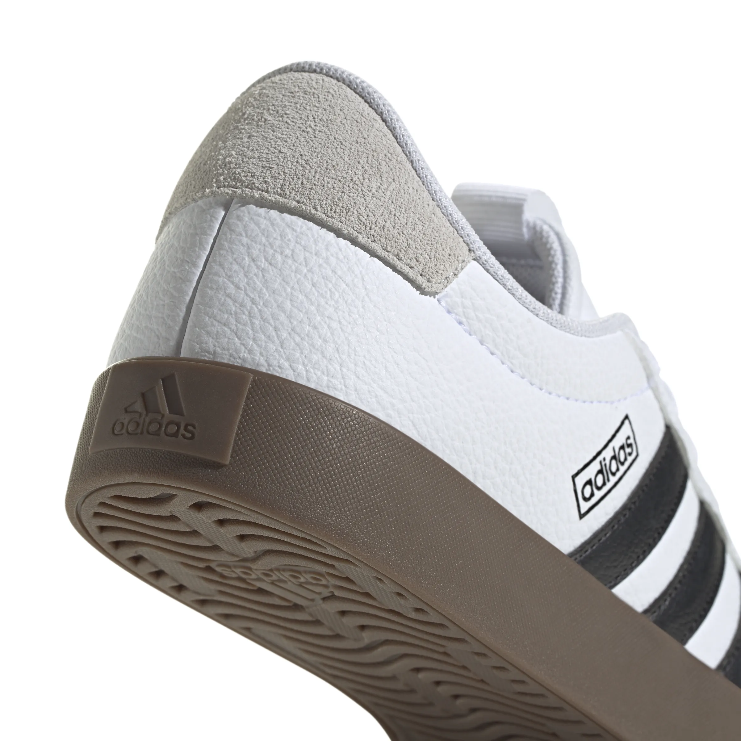 Adidas Womens VL Court 3.0 Shoes - Cloud White/Core Black/Grey One