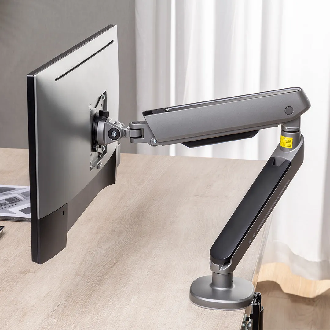 Almost Perfect Desky Single LED Monitor Arm