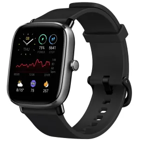 Amazfit GTS 2 Mini Smart Watch (40mm) Meteor Black Aluminum Case With Meteor Black Silicone Strap