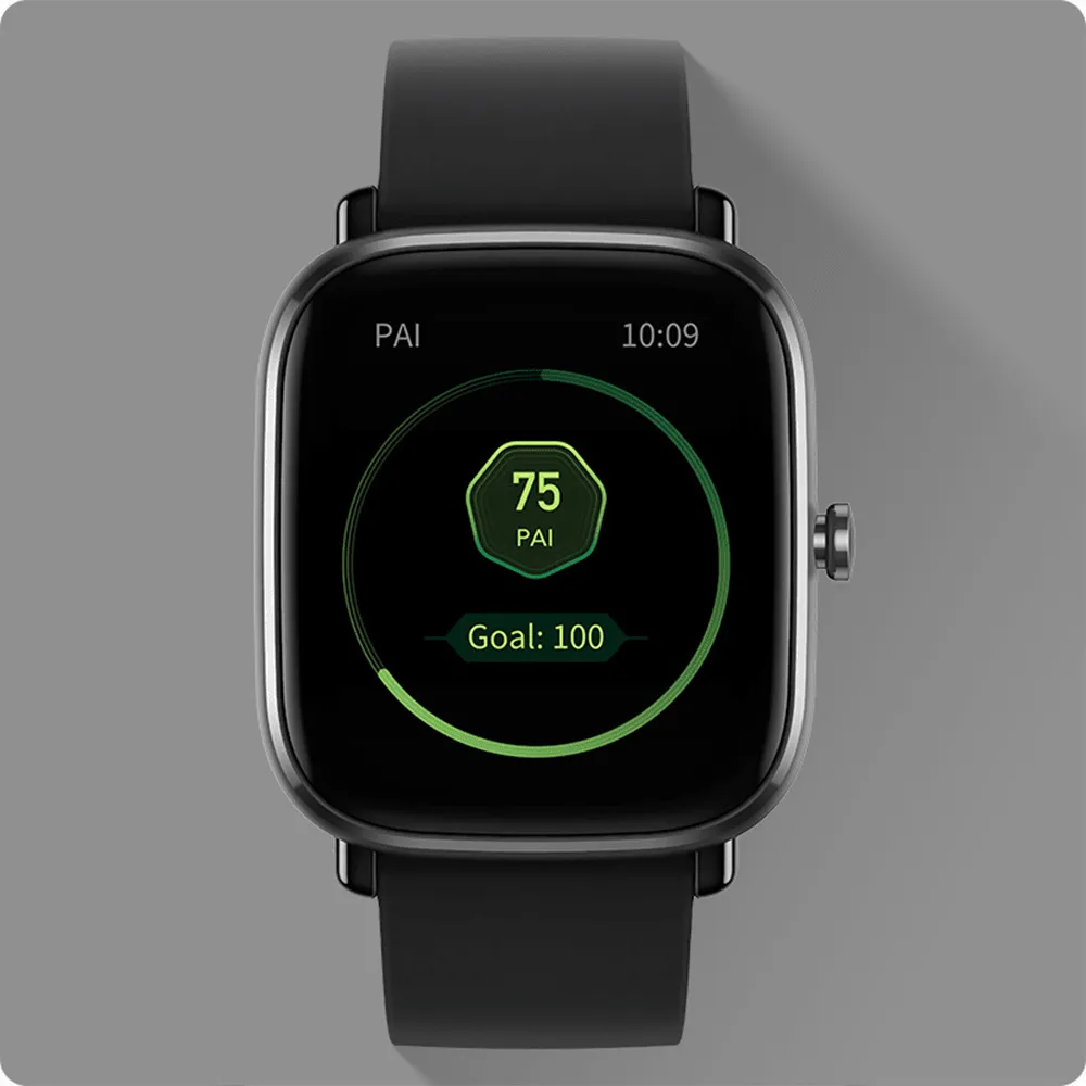 Amazfit GTS 2 Mini Smart Watch (40mm) Meteor Black Aluminum Case With Meteor Black Silicone Strap