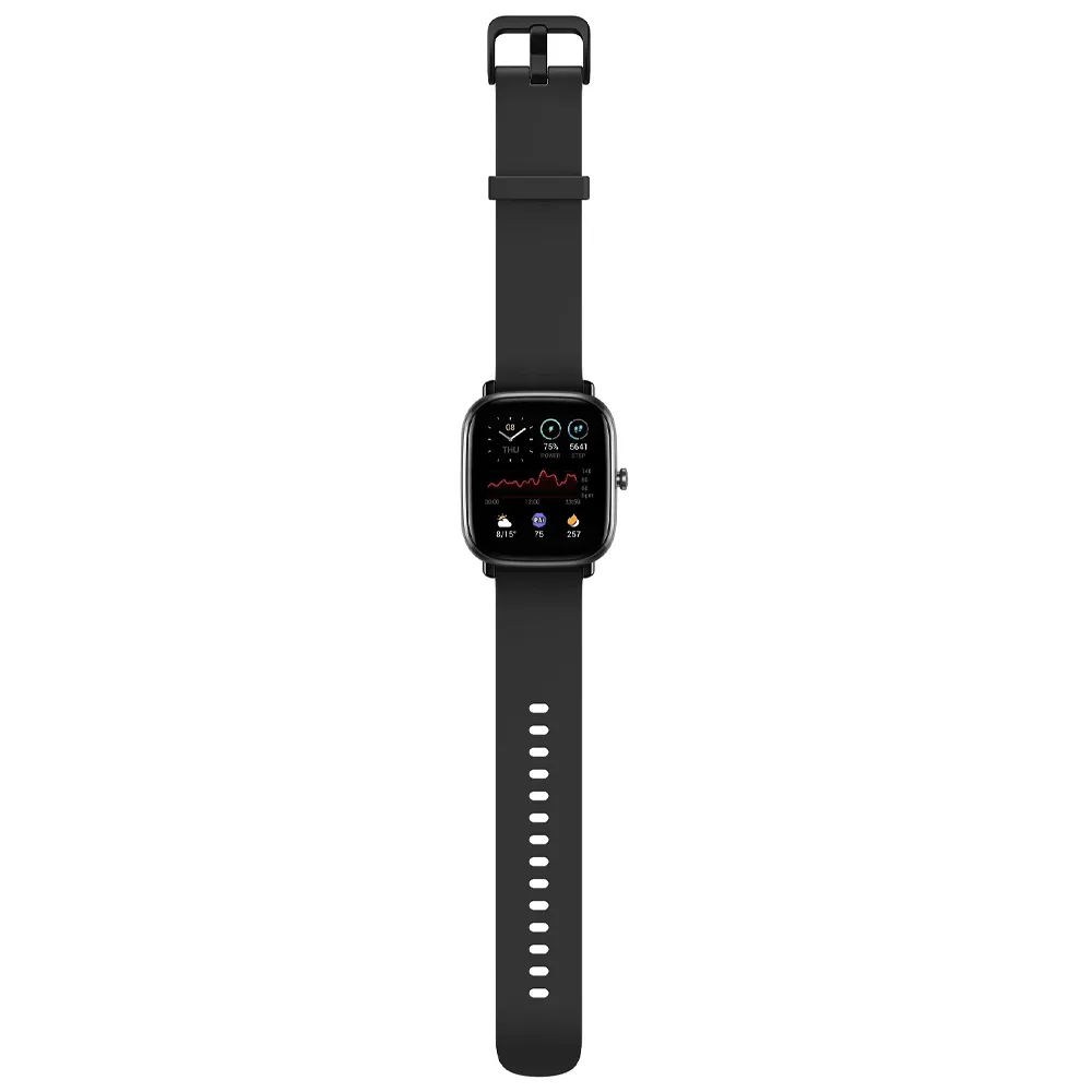 Amazfit GTS 2 Mini Smart Watch (40mm) Meteor Black Aluminum Case With Meteor Black Silicone Strap