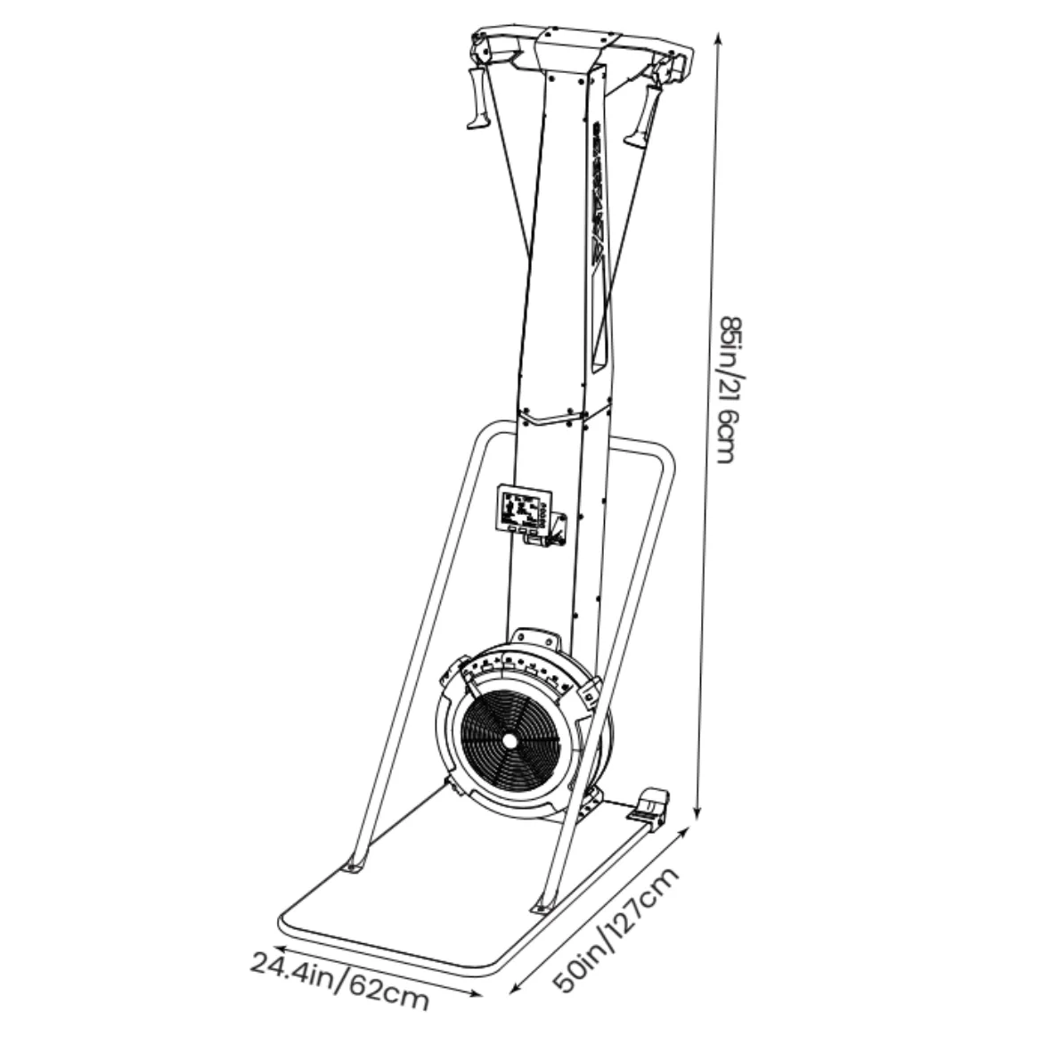 ARROW Studio Ski Erg V2 (incl. stand)