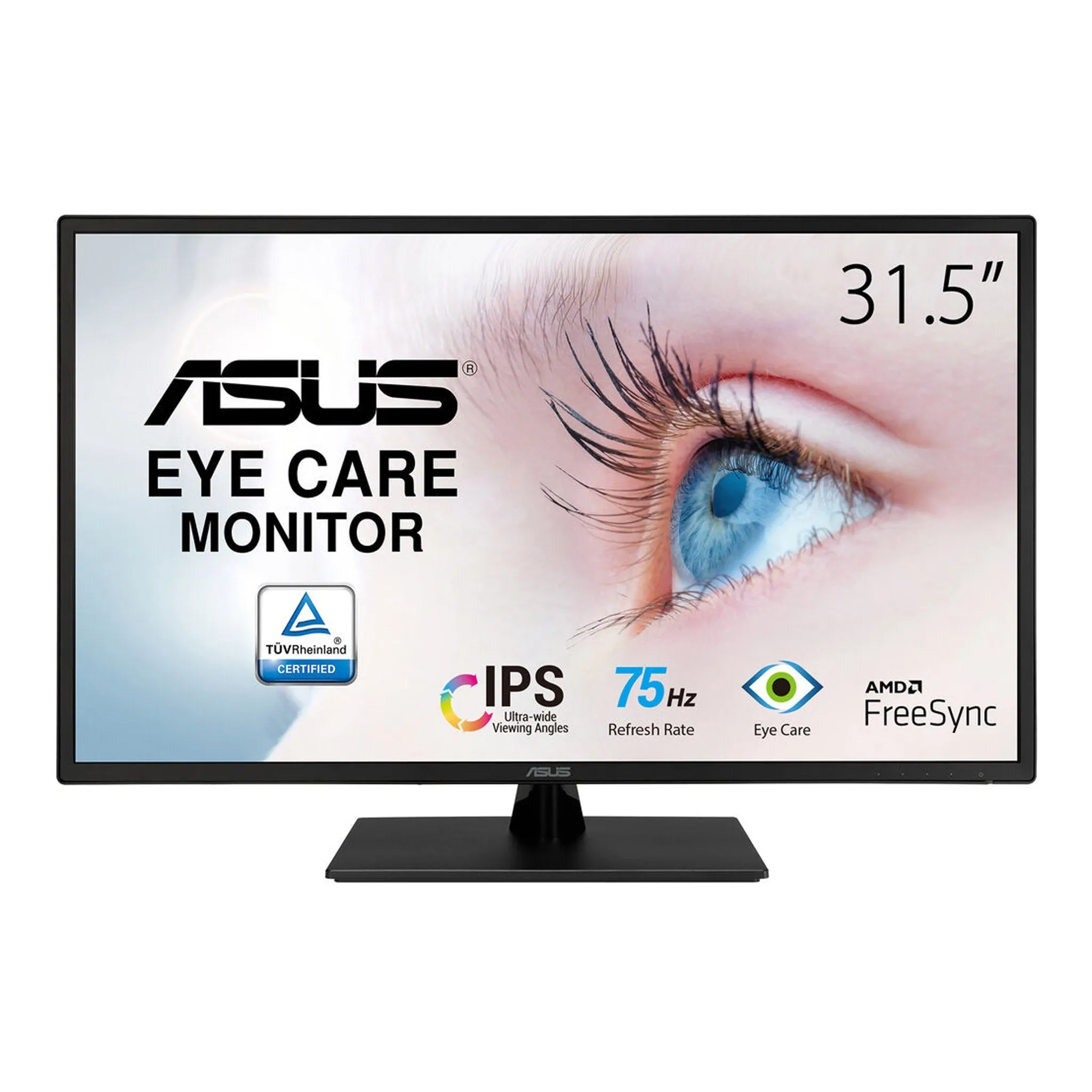 ASUS VA329HE 32" 16:9 Full HD Eye Care LCD IPS Monitor - Black