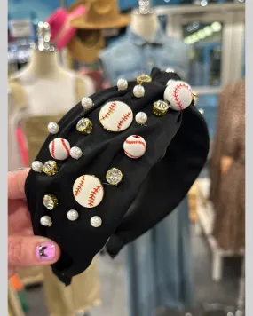 Baseball Twist Headband