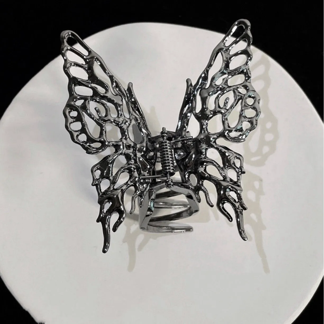 Big Metal Butterfly Claw Clip