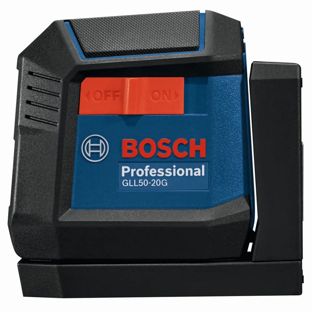 Bosch GLL50-20G Self-Leveling Cross-Line Laser - Green