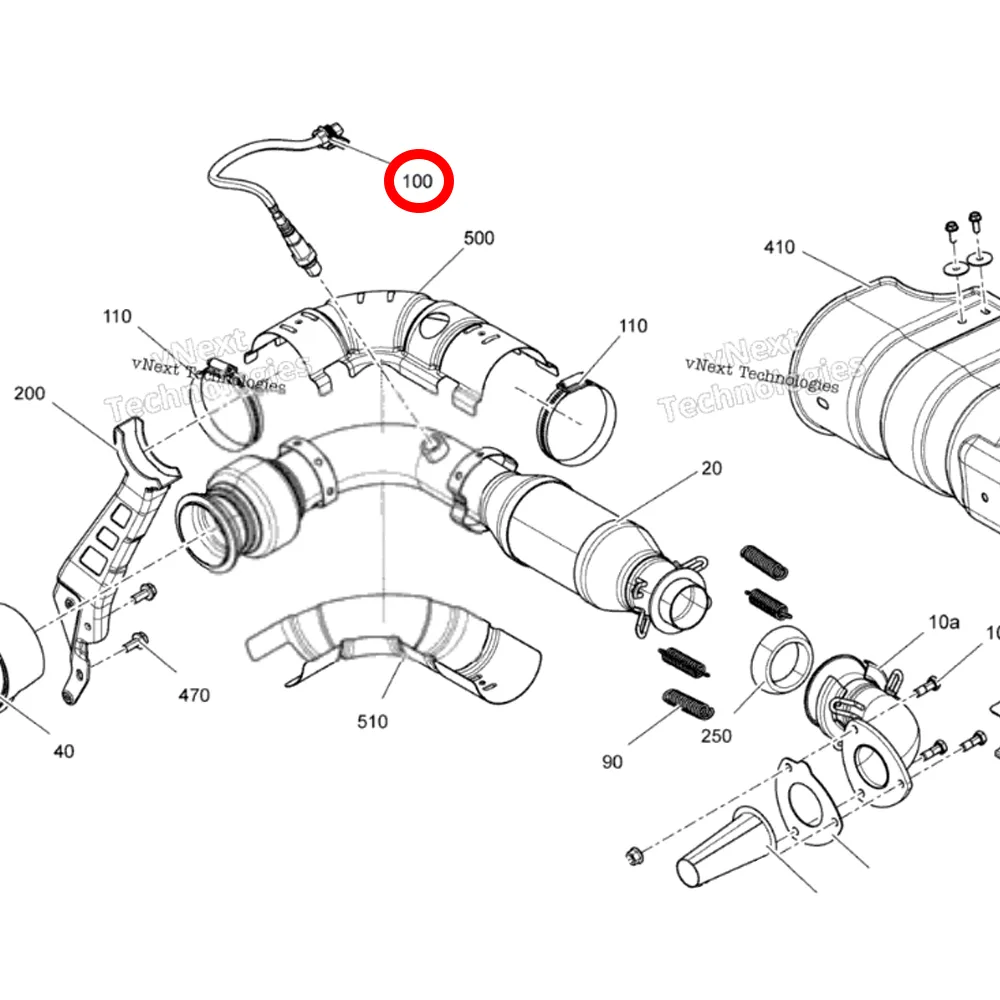 BRP Replacement O2 Sensor | 2021-2023 Can-Am X3 Turbo RR & 2024 Maverick R