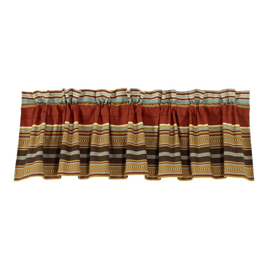 Calhoun Kitchen Valance w/ Serape Stripe