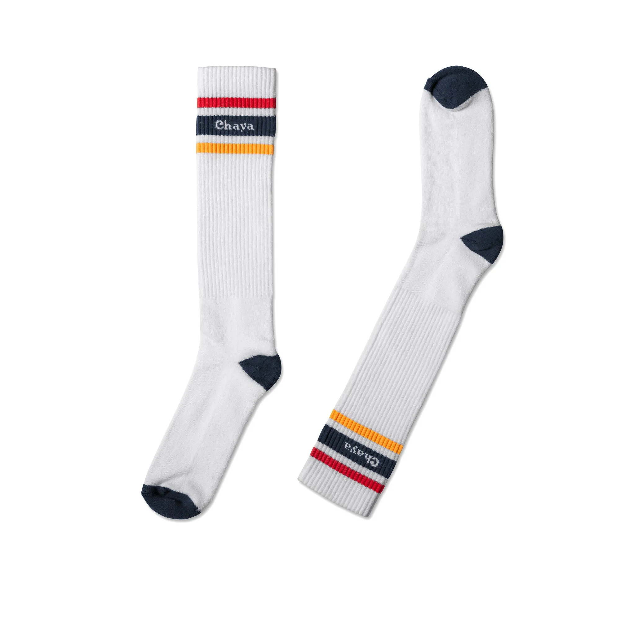 Chaya Skate Socks White