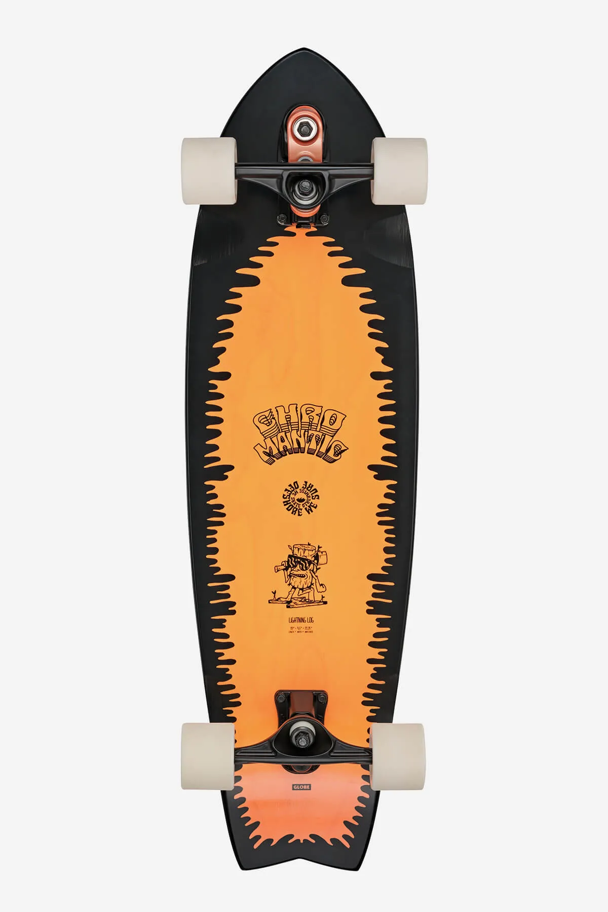 Chromantic - Lightning Log - 33" Surf Skate