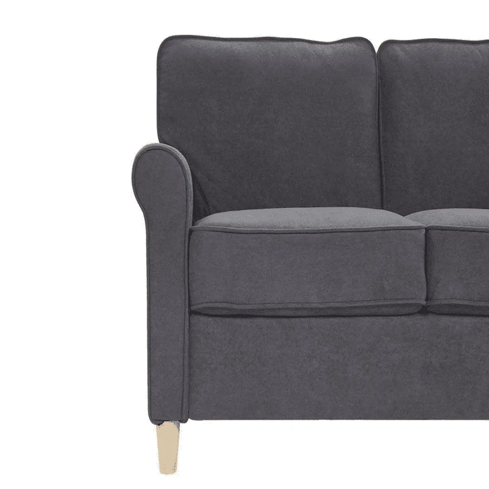 Classic Retro Sofa Set in Grey