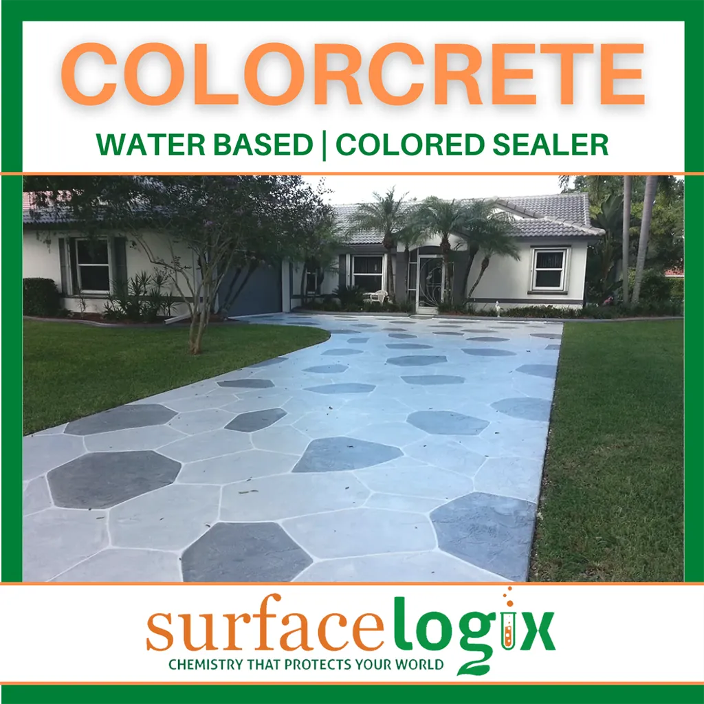 Colorcrete- Water-Based Acrylic Colored Concrete Sealer