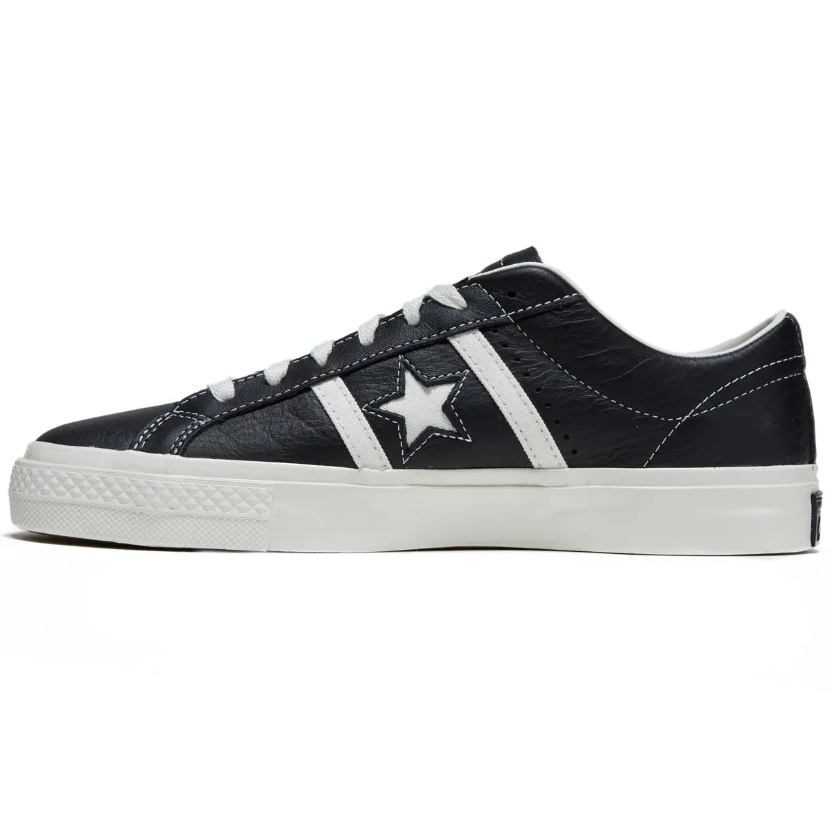 Converse One Star Academy Pro Shoes - Black/Egret/Egret