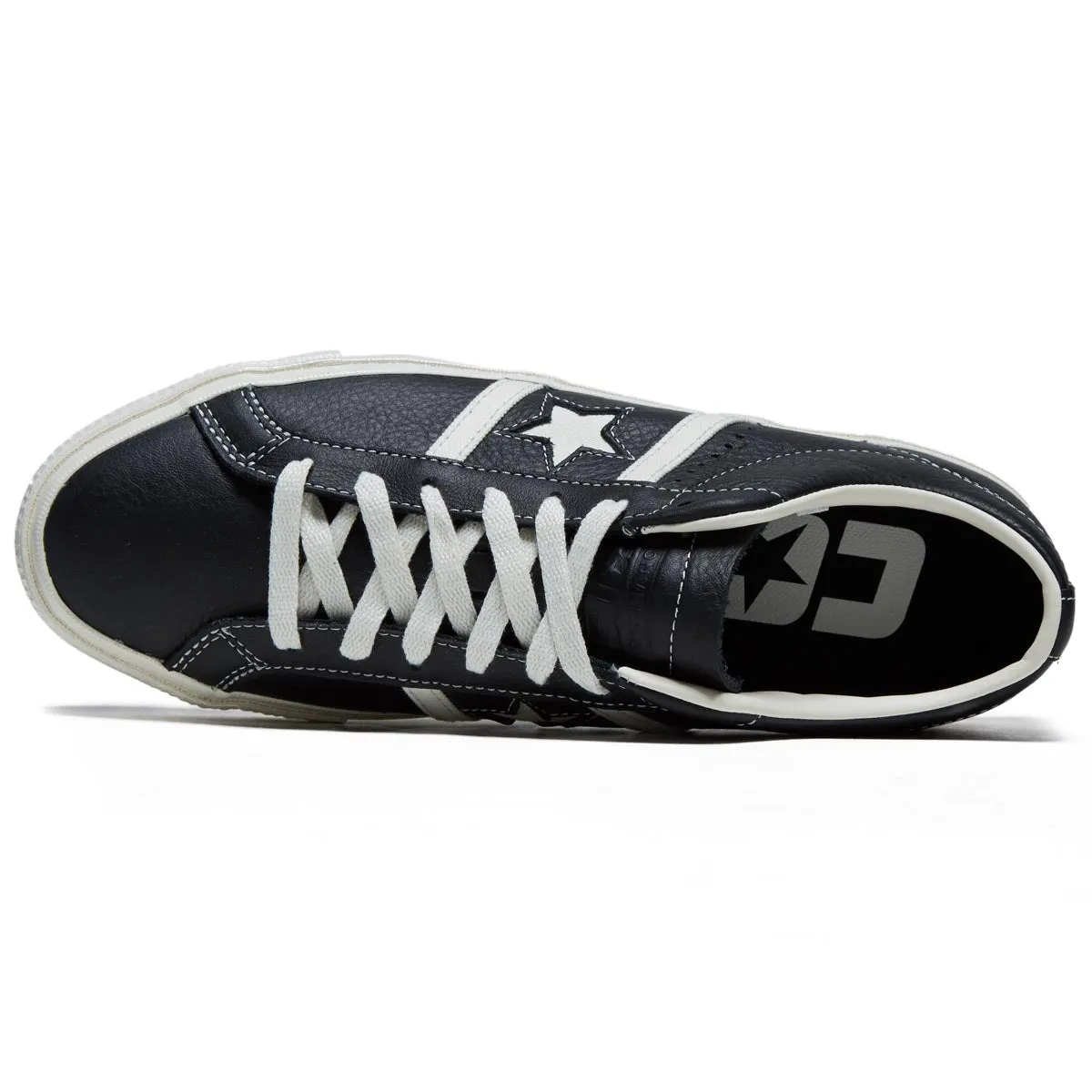 Converse One Star Academy Pro Shoes - Black/Egret/Egret