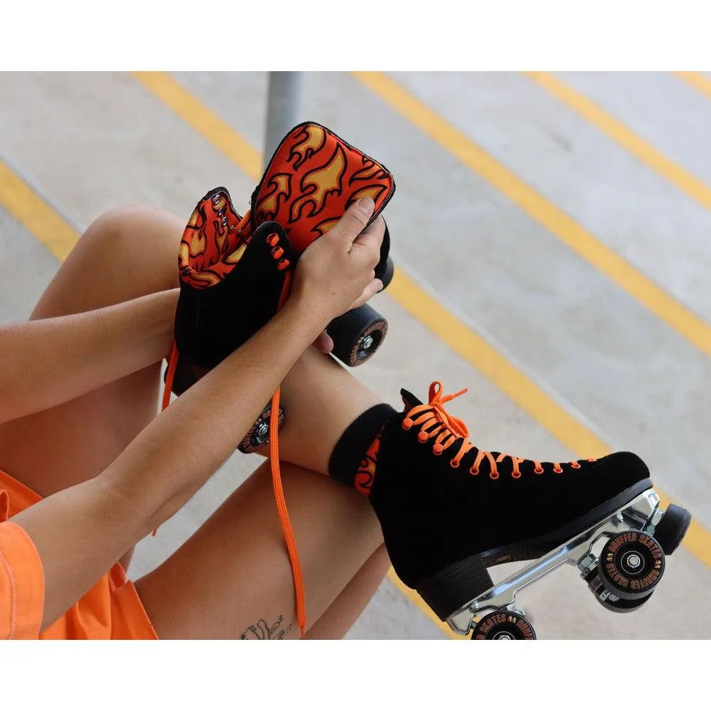 CREW COLLECTION Chuffed Skates - BLACK 'FUEGOTE'