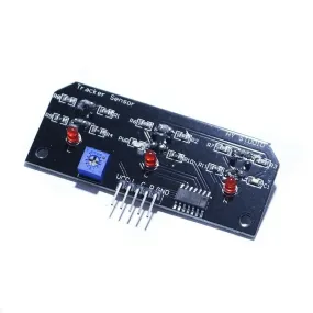 CTRT5000 3-Way Line Tracking IR Infrared Sensor Module for Raspberry Pi Arduino