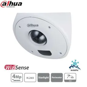 Dahua / IP / 4MP / Network Dome Camera / Fixed / Analytics  / 2.5mm Lens / WDR / IP67 / IK10 50J / 10m IR / Starlight / DH-IPC-HCBW8442N