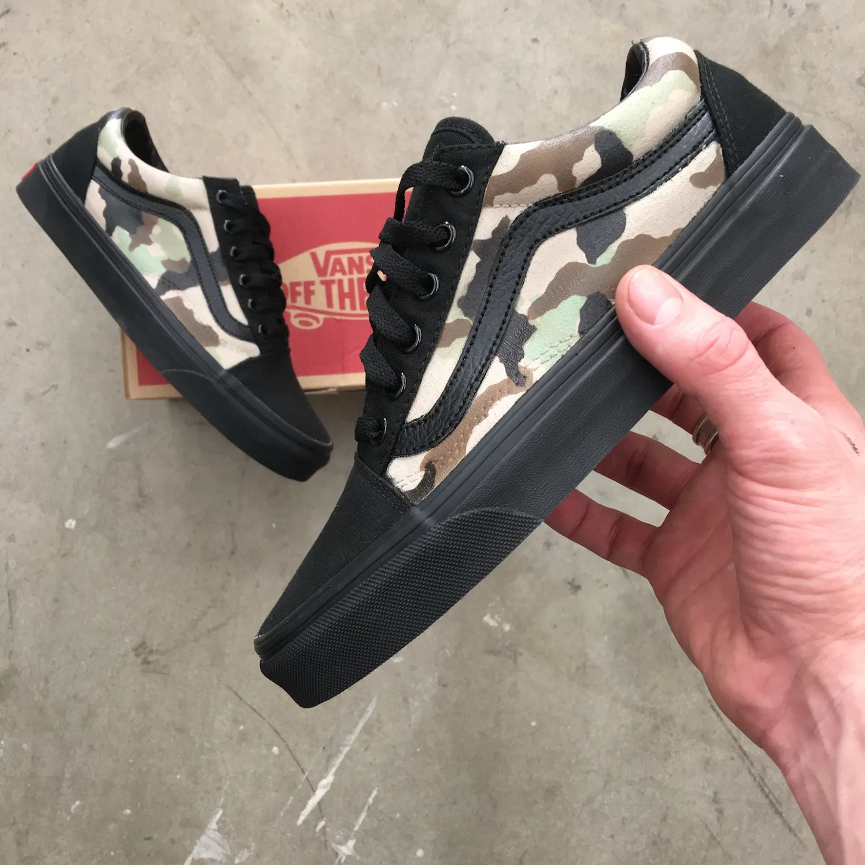 Desert Camo Old Skool Vans