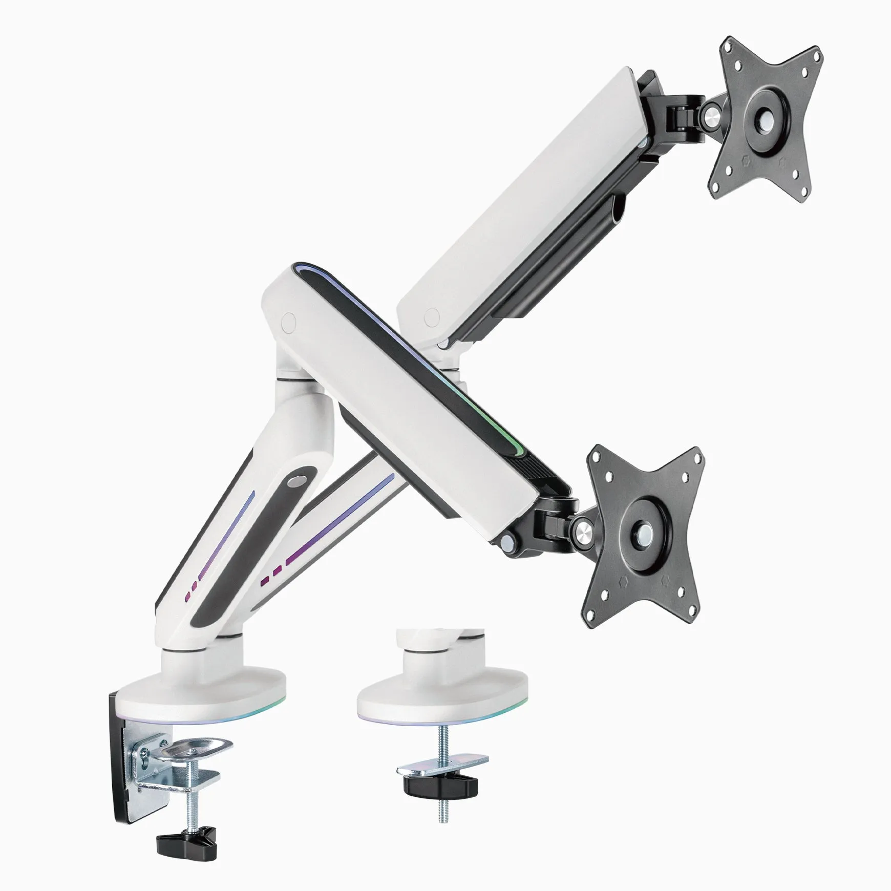 Desky Dual LED Monitor Arm