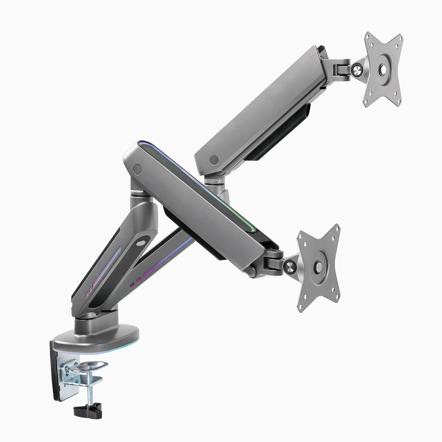 Desky Dual LED Monitor Arm