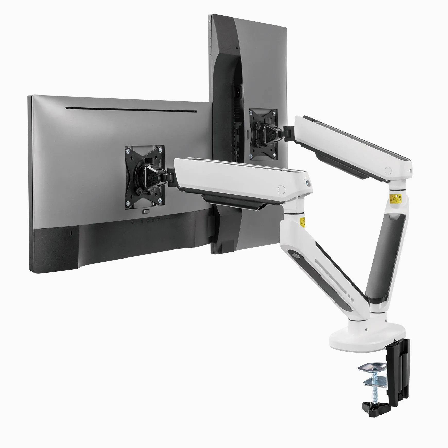 Desky Dual LED Monitor Arm