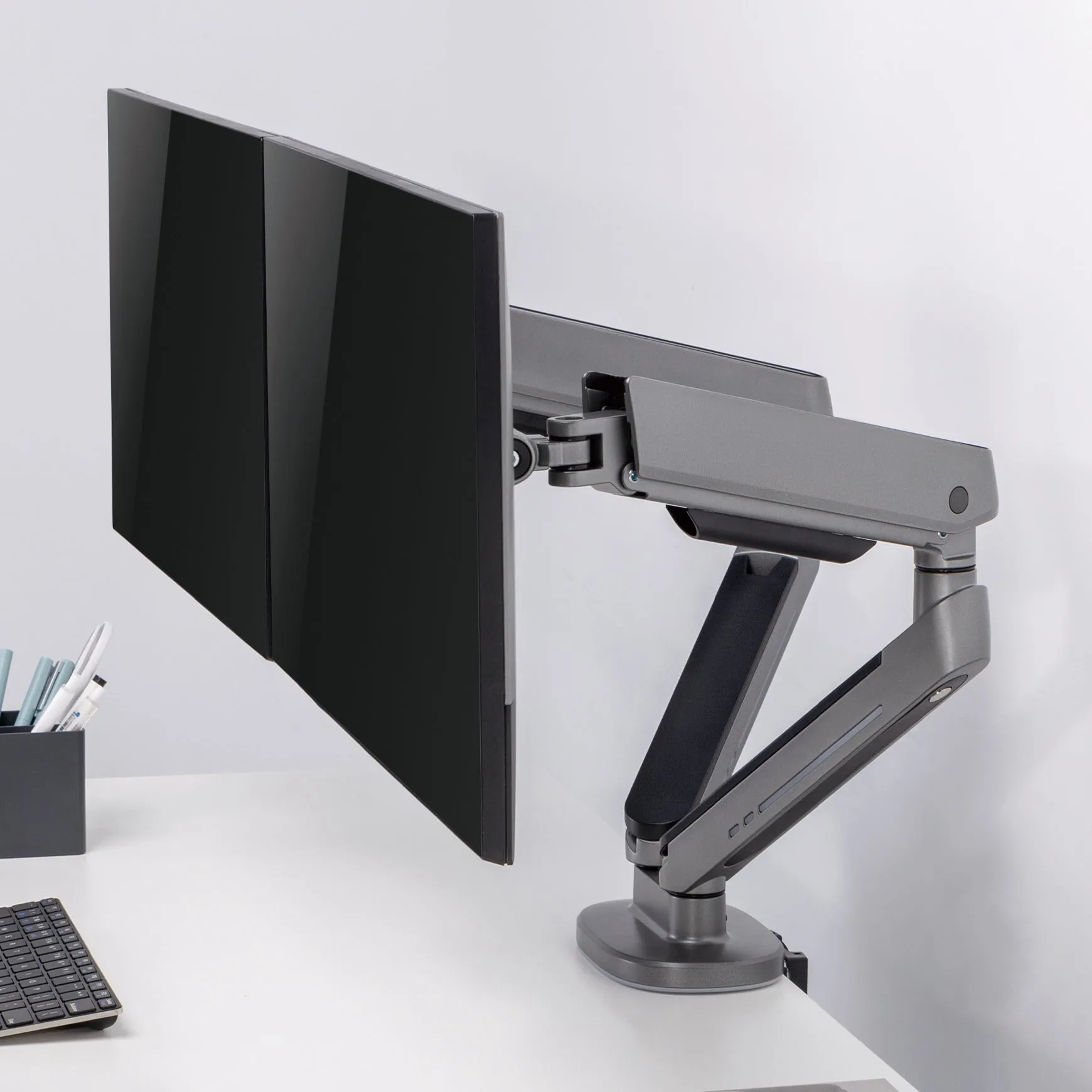 Desky Dual LED Monitor Arm