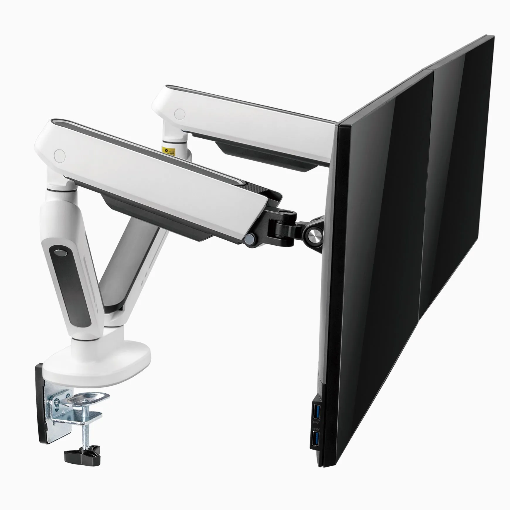 Desky Dual LED Monitor Arm