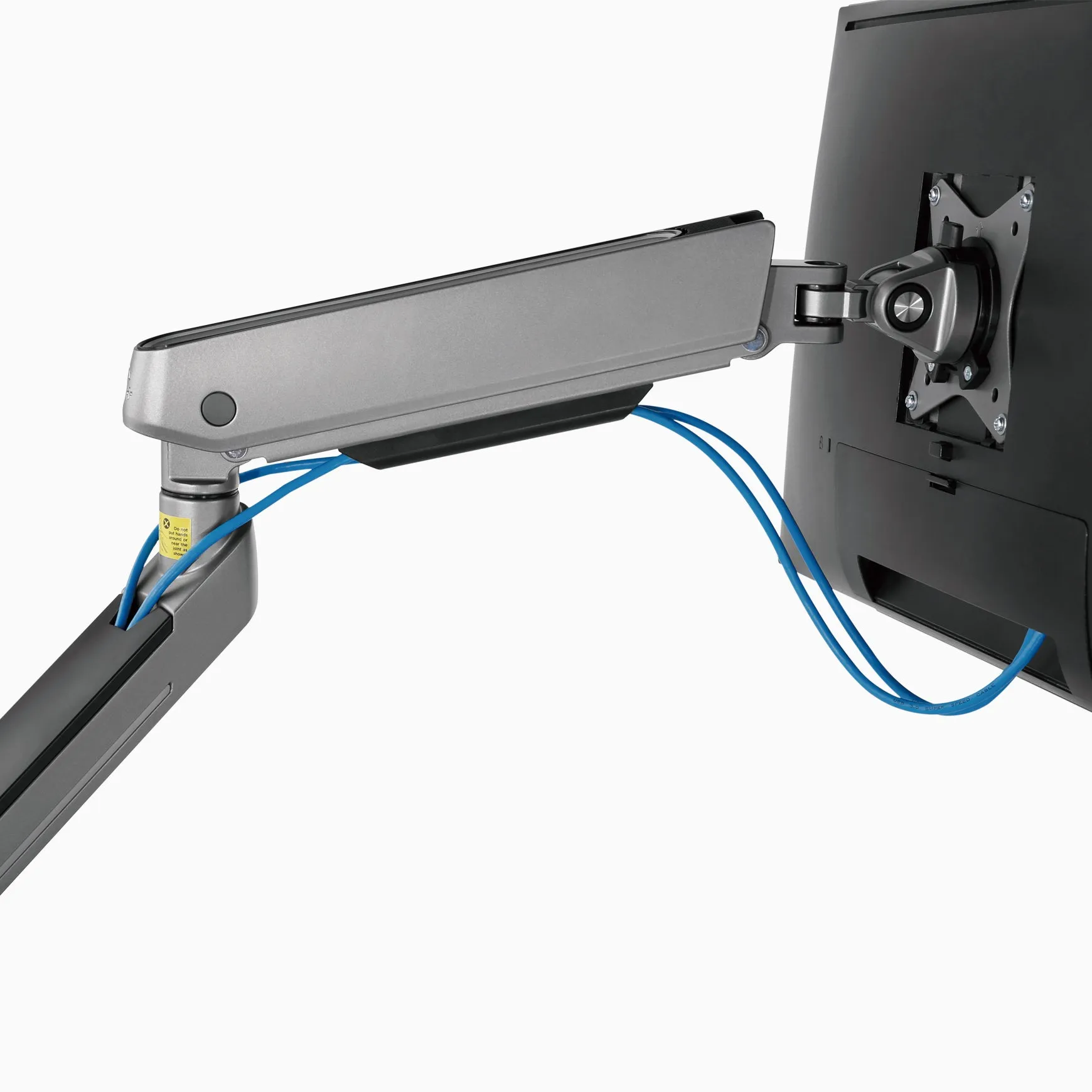 Desky Single LED Monitor Arm