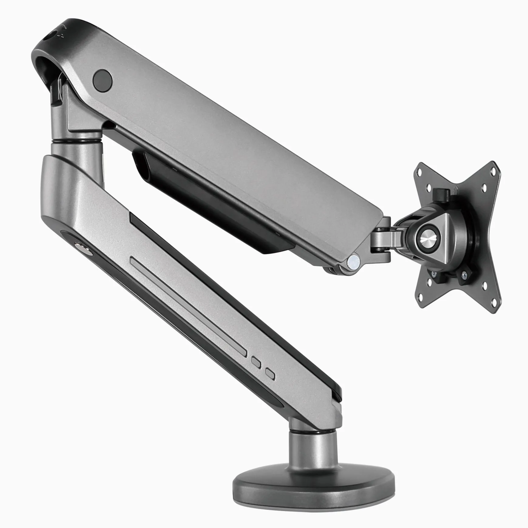 Desky Single LED Monitor Arm