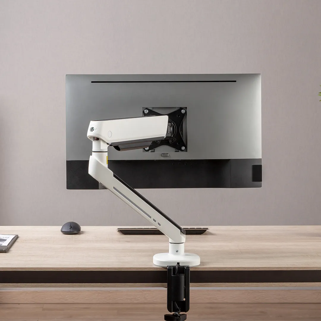 Desky Single LED Monitor Arm