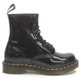 Dr.Martens 1460 Patent Lamper 8 Eyelet Black Patent Womens Boots - UK 4