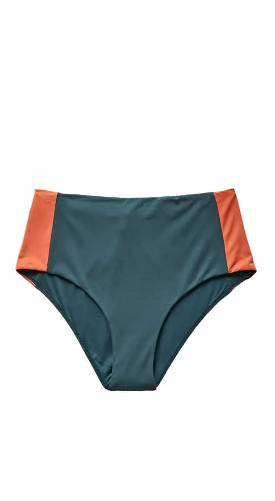 Erin Colorblock Bottom: Eden w. Clay - FINAL SALE