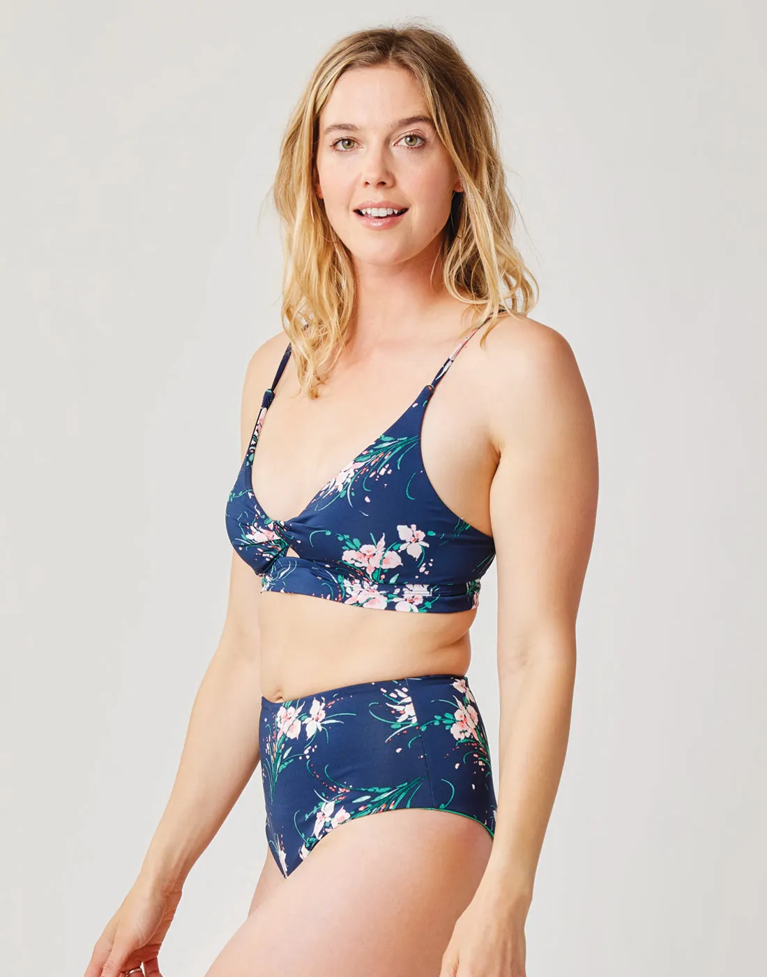 Erin Reversible Bottom: Bouquet/Fern - FINAL SALE