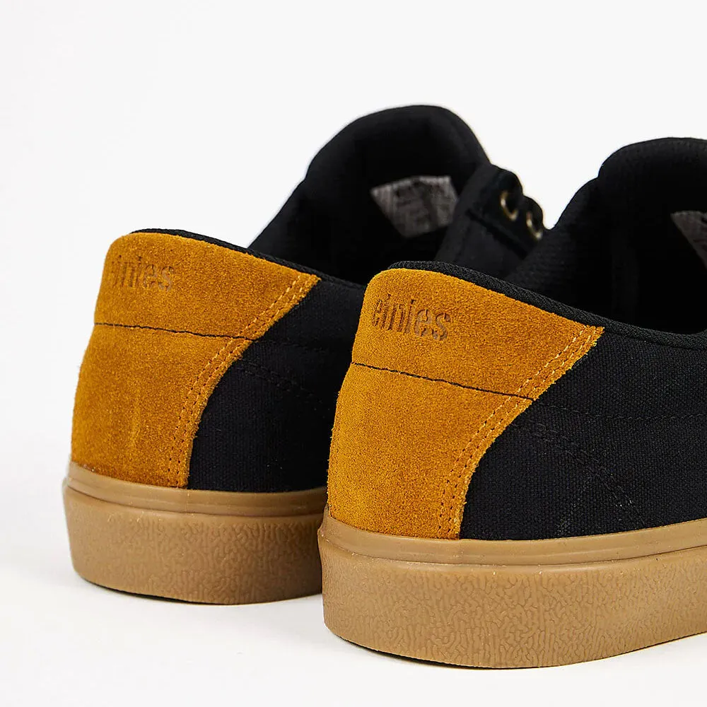 Etnies Singleton Vulc XLT Skate Shoes - Black/Gum