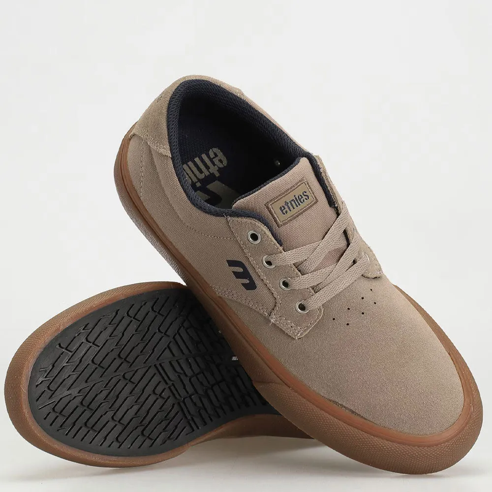 Etnies Singleton Vulc XLT Skate Shoes - Tan/Gum