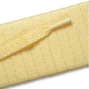 Flat Athletic Laces - Yellow (2 Pair Pack) Shoelaces