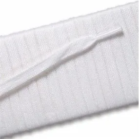 Flat Dress Laces - White (2 Pair Pack) Shoelaces