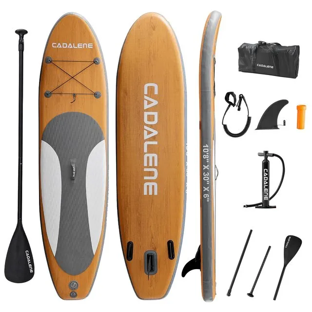 Foldable Inflatable Surfboard Anti-Skidding White Paddle Board