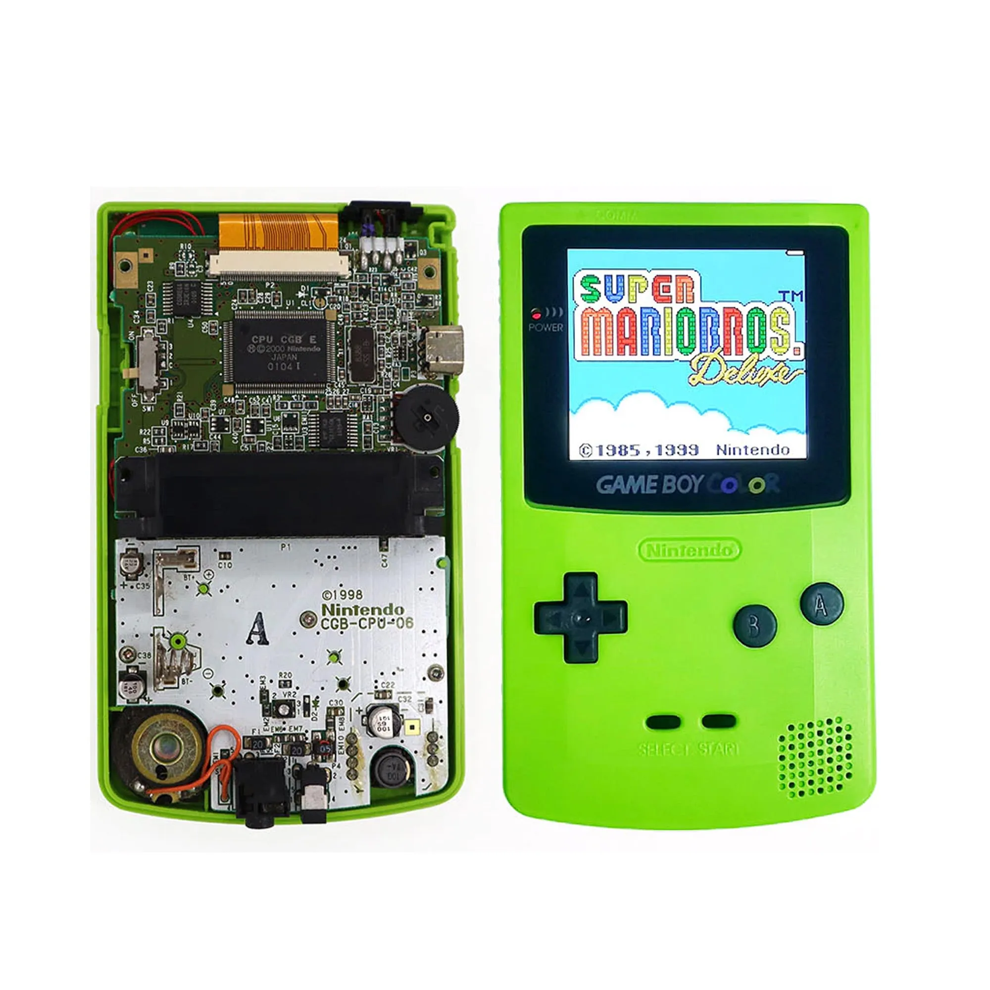 Game Boy Color Laminated Q5 XL IPS Backlight with OSD - Hispeedido