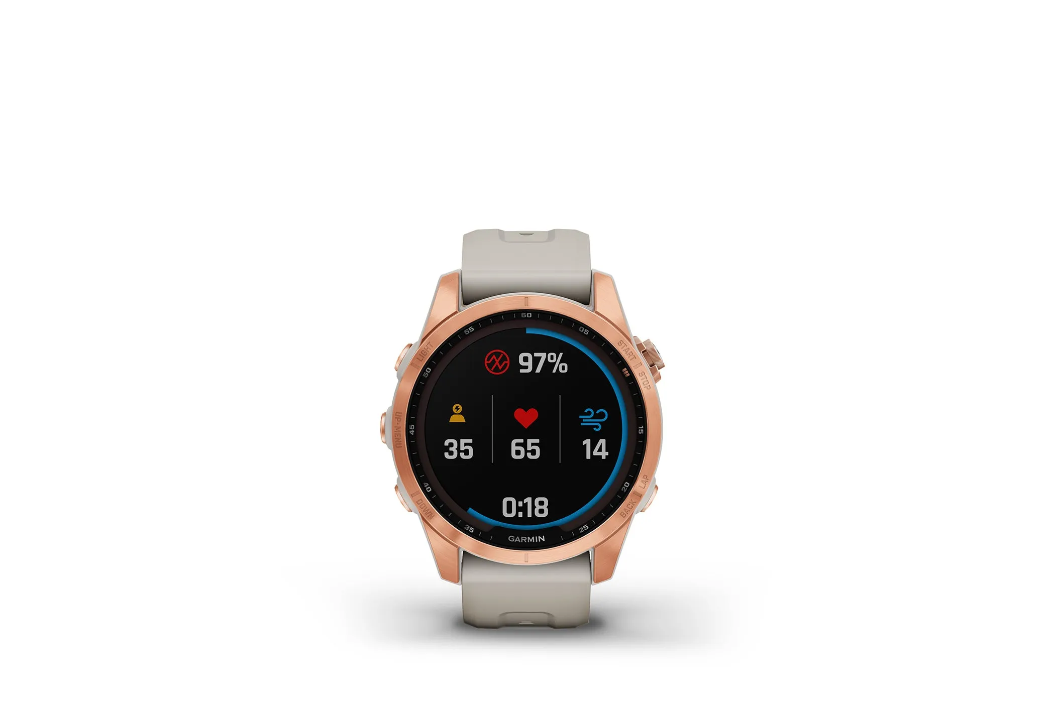 Garmin Fenix 7S Smartwatch with Solar Lens