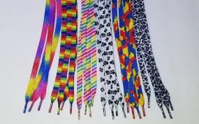 Glitter Printed Shoelaces