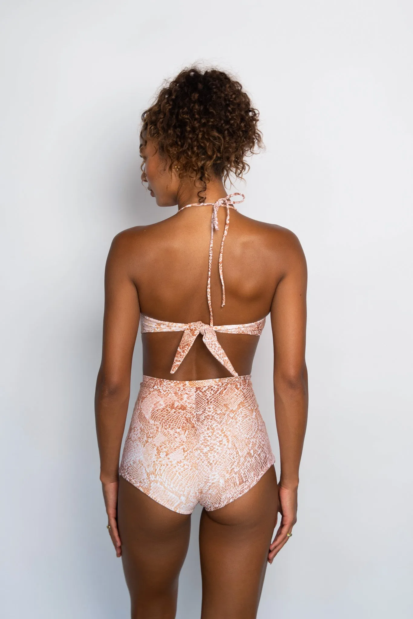 High Waist Bardot Bottom - Eden