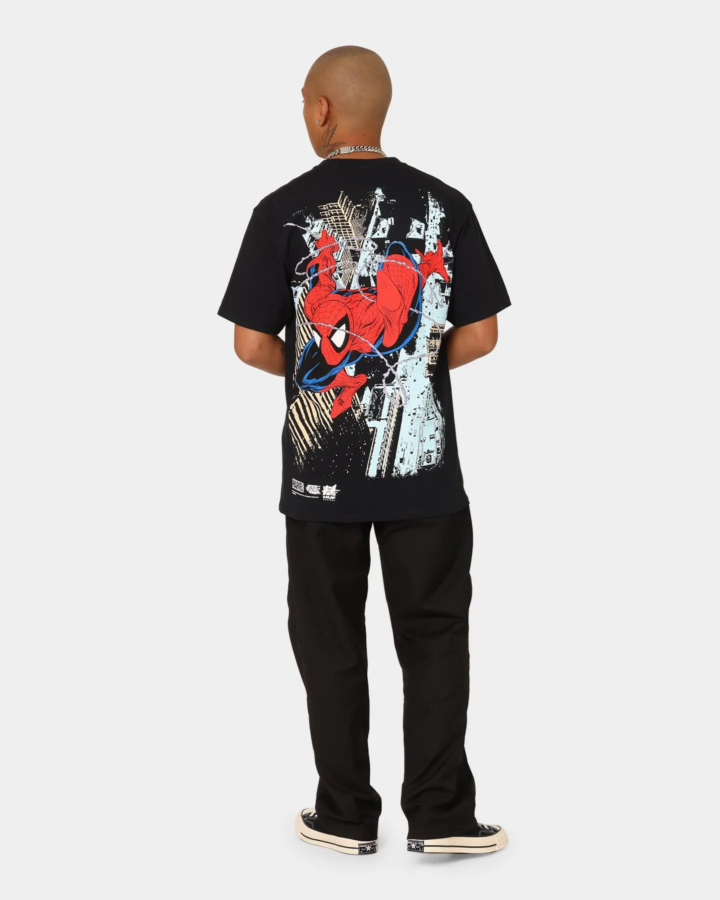 HUF X Marvel Spider-man T-Shirt Black