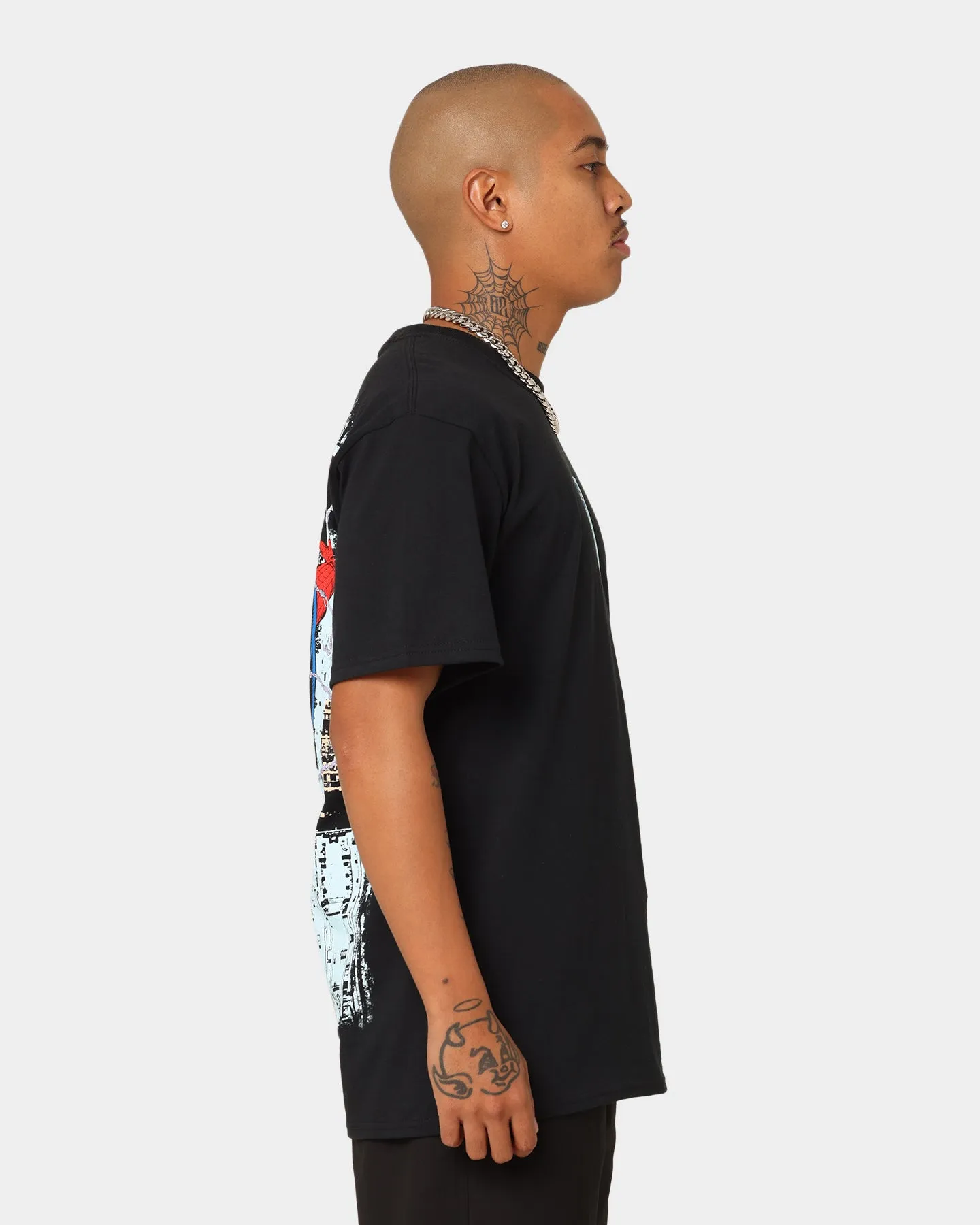 HUF X Marvel Spider-man T-Shirt Black