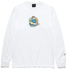 HUF x Street Fighter Chun-Li LS Tee, White