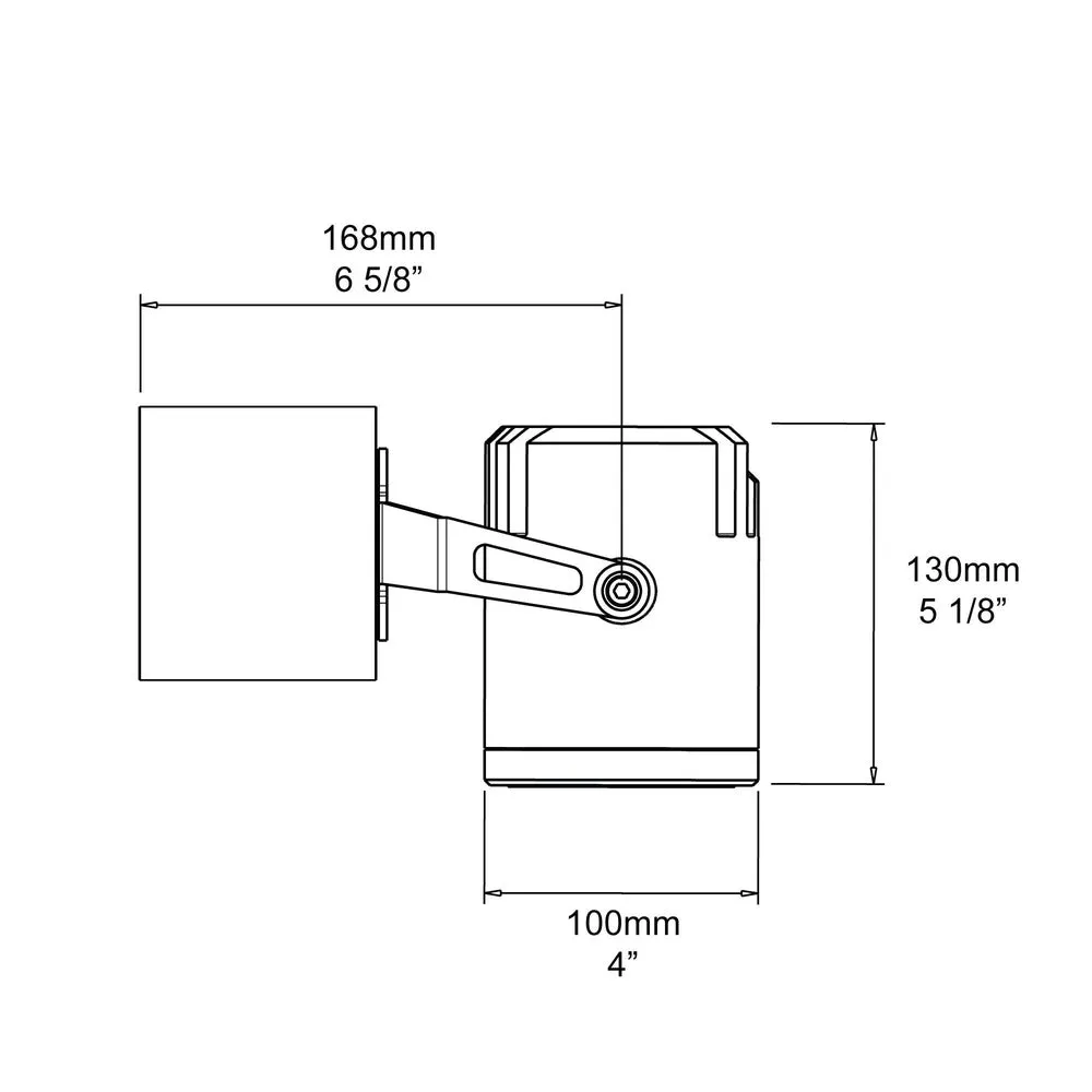 Hunza Liquid Beam Ultra 35 Wall Spot - Tunable White